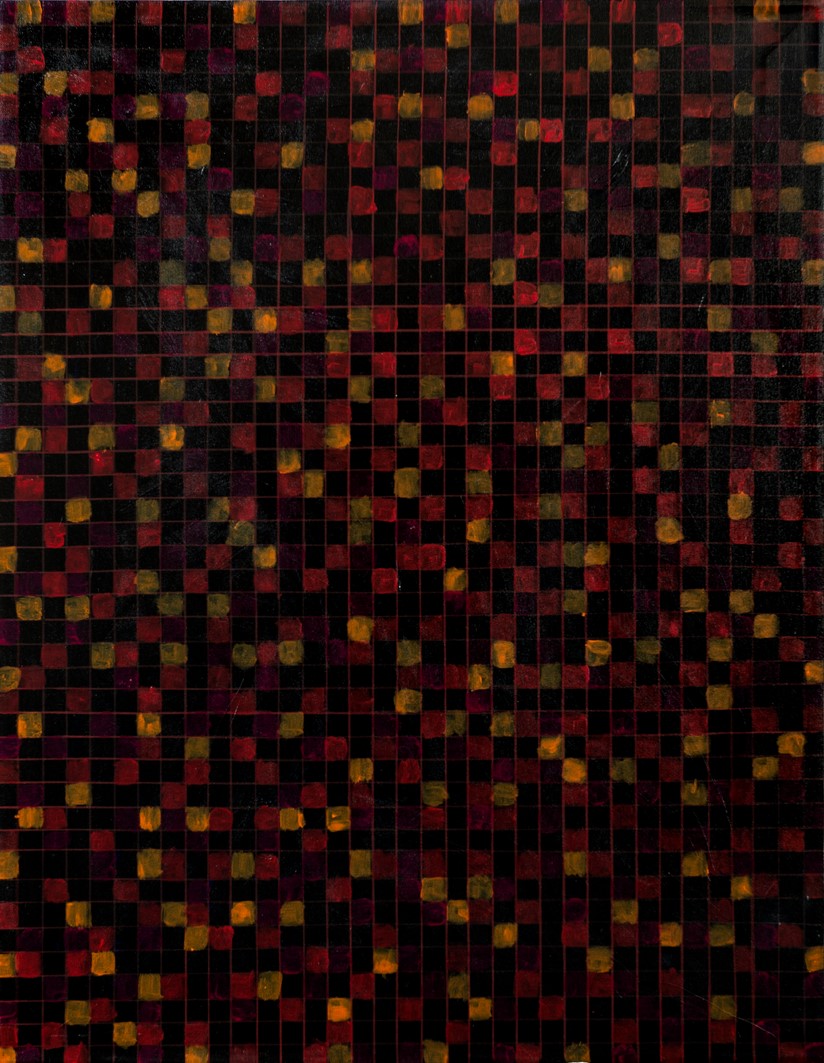 Mosaico - 2023 acrylic on canvas 70x90 cm.